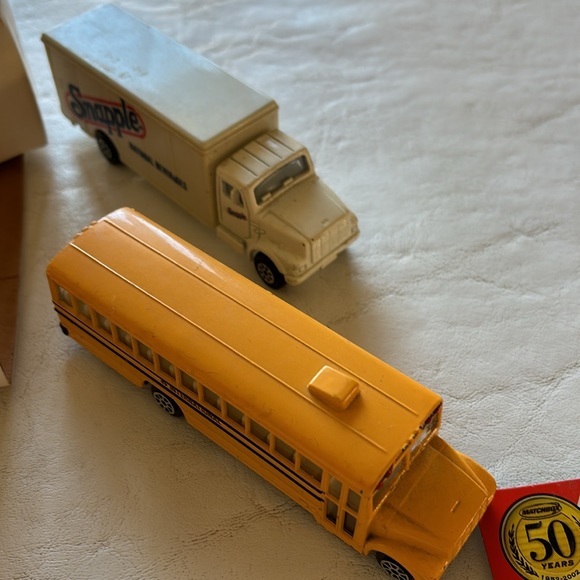 Eryl Snapple truck and Snapple truck and school bus - Picture 3 of 3